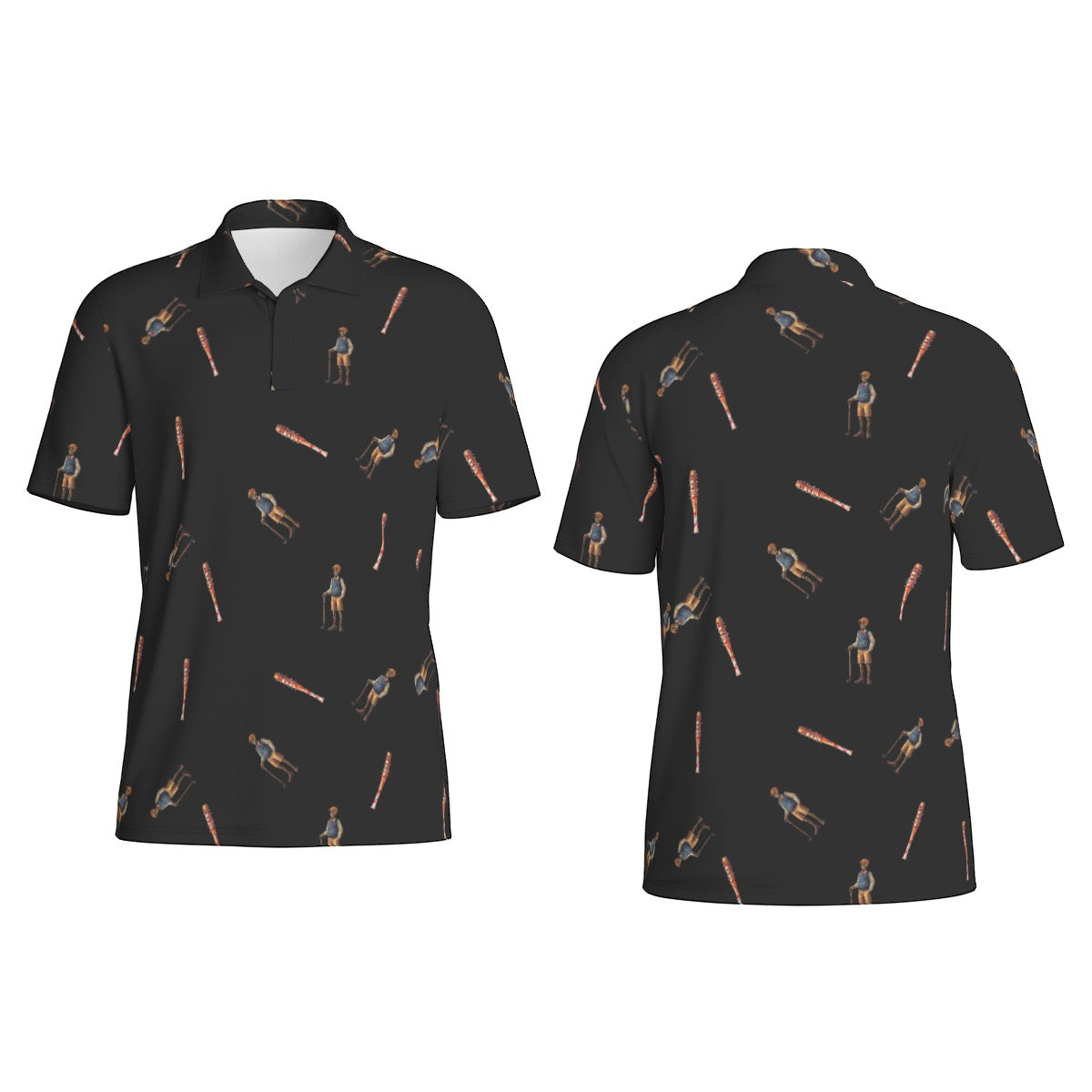 Bad Lie x Dark Match Unisex Golf Polo