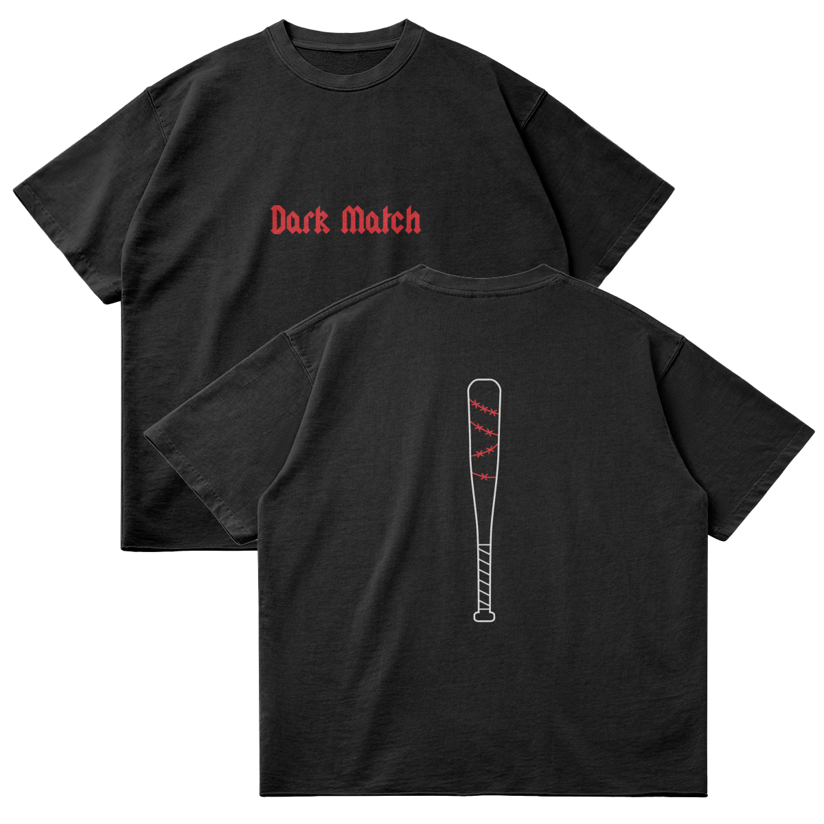 "Dark Match" Unisex Oversized T-Shirt