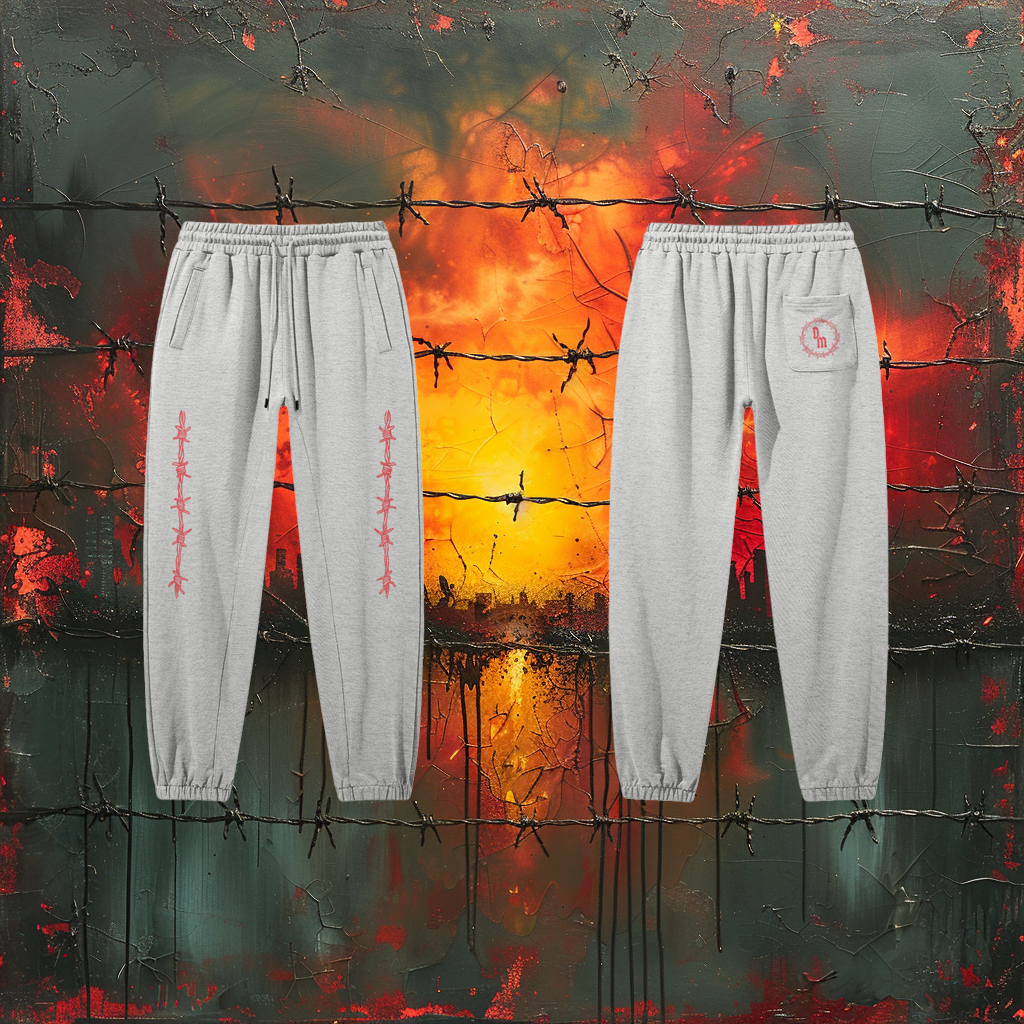 Barbed Wire Baggy Sweatpants